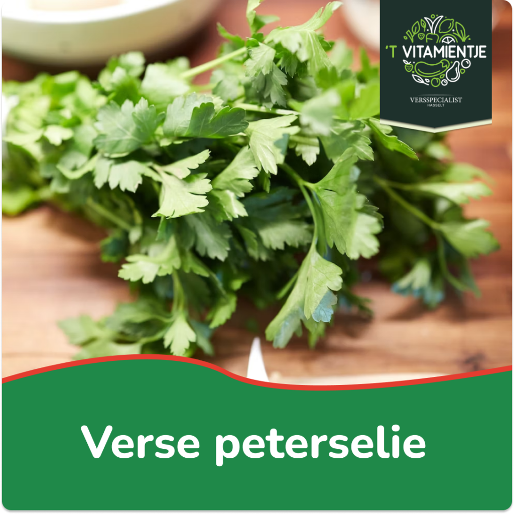 Verse peterselie van 't Vitamientje